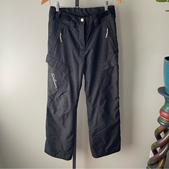 Salomon Fantasy ll Pants Waterproof Snow Pant Insulated Women’s Size Small - Picture 9 of 9